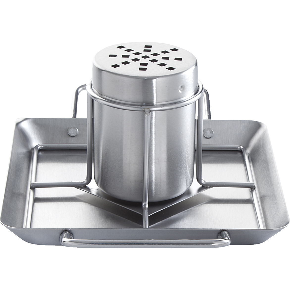 Portapollo ALL'GRILL, acciaio inox