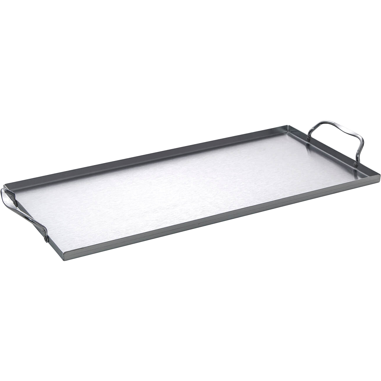 Produktbild 2 ALL’GRILL Grillwanne mit 2 Griffen, Edelstahl 39,5x19x1cm