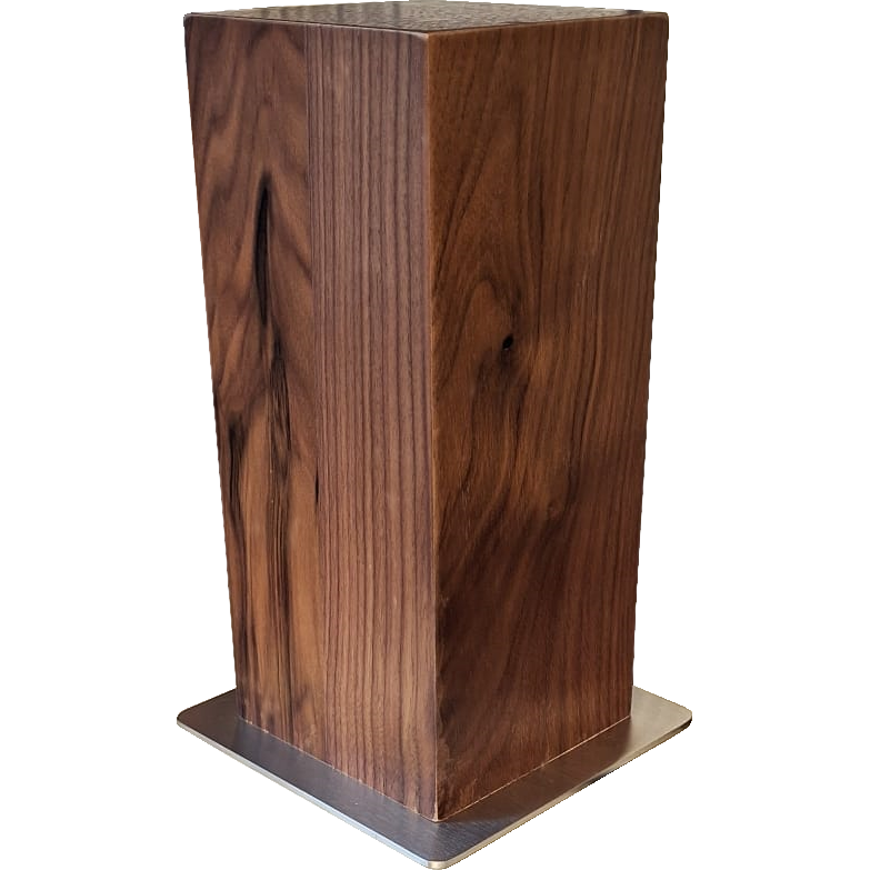 Produktbild Babossa Messerblock magnetisch, Nussbaum