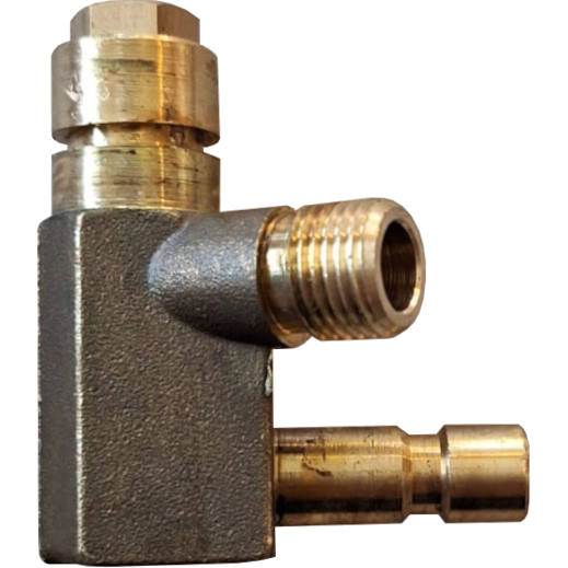 Boczny palnik na podczerwień Broil King, mocowanie gazowe