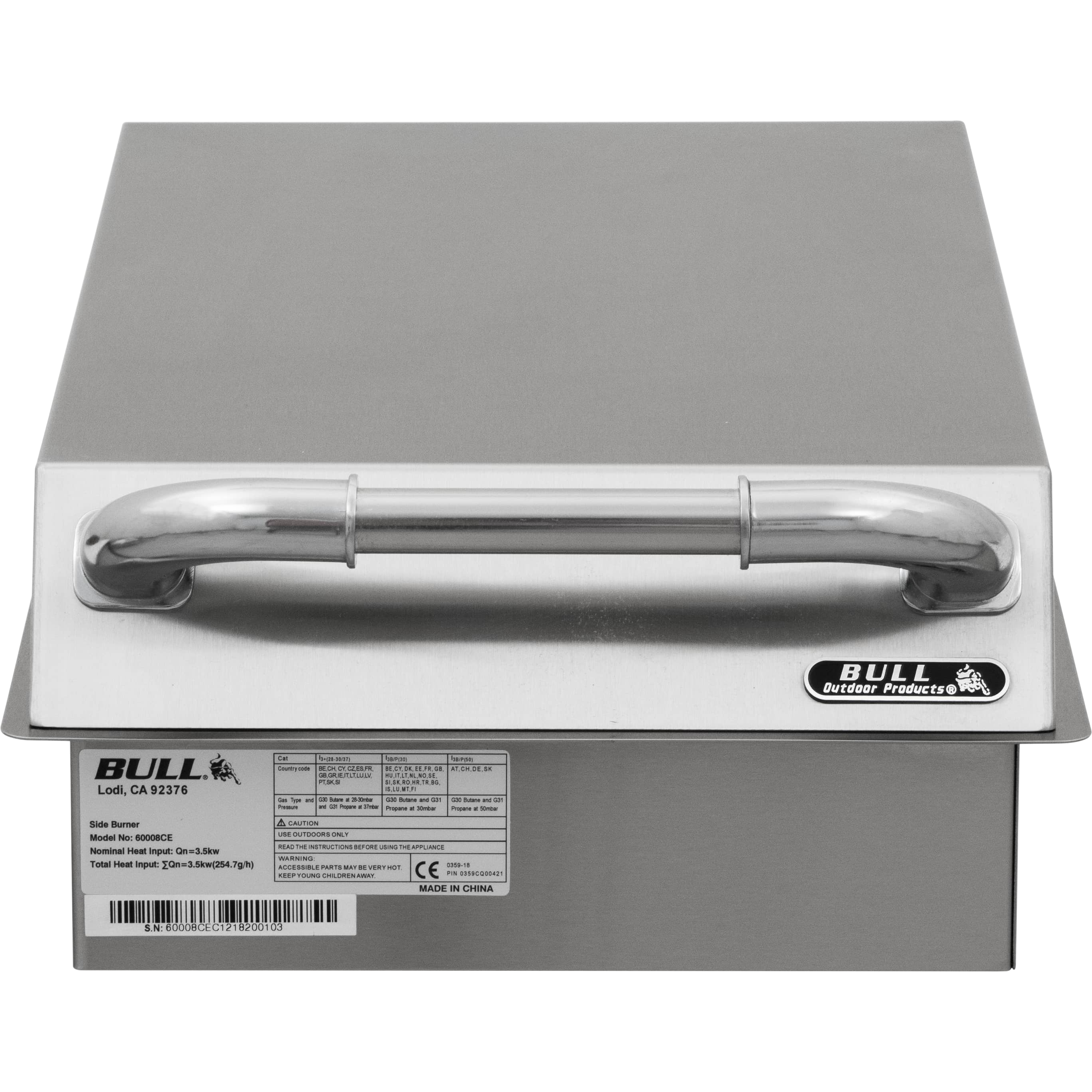 Quemador lateral Bull Built-In individual