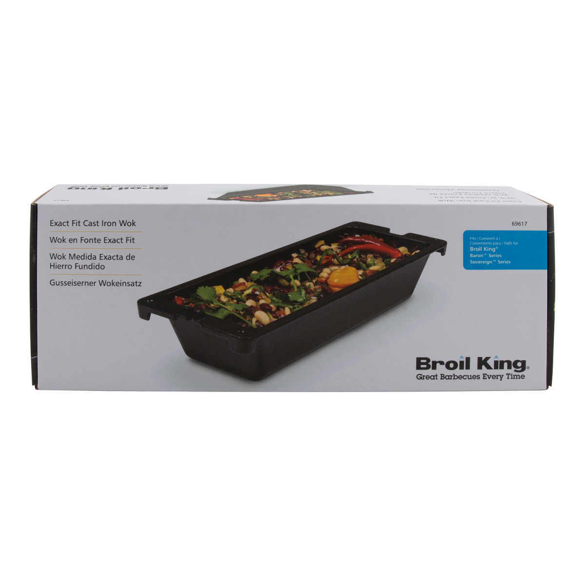 Insert wok Broil King en fonte pour Regal et Imperial