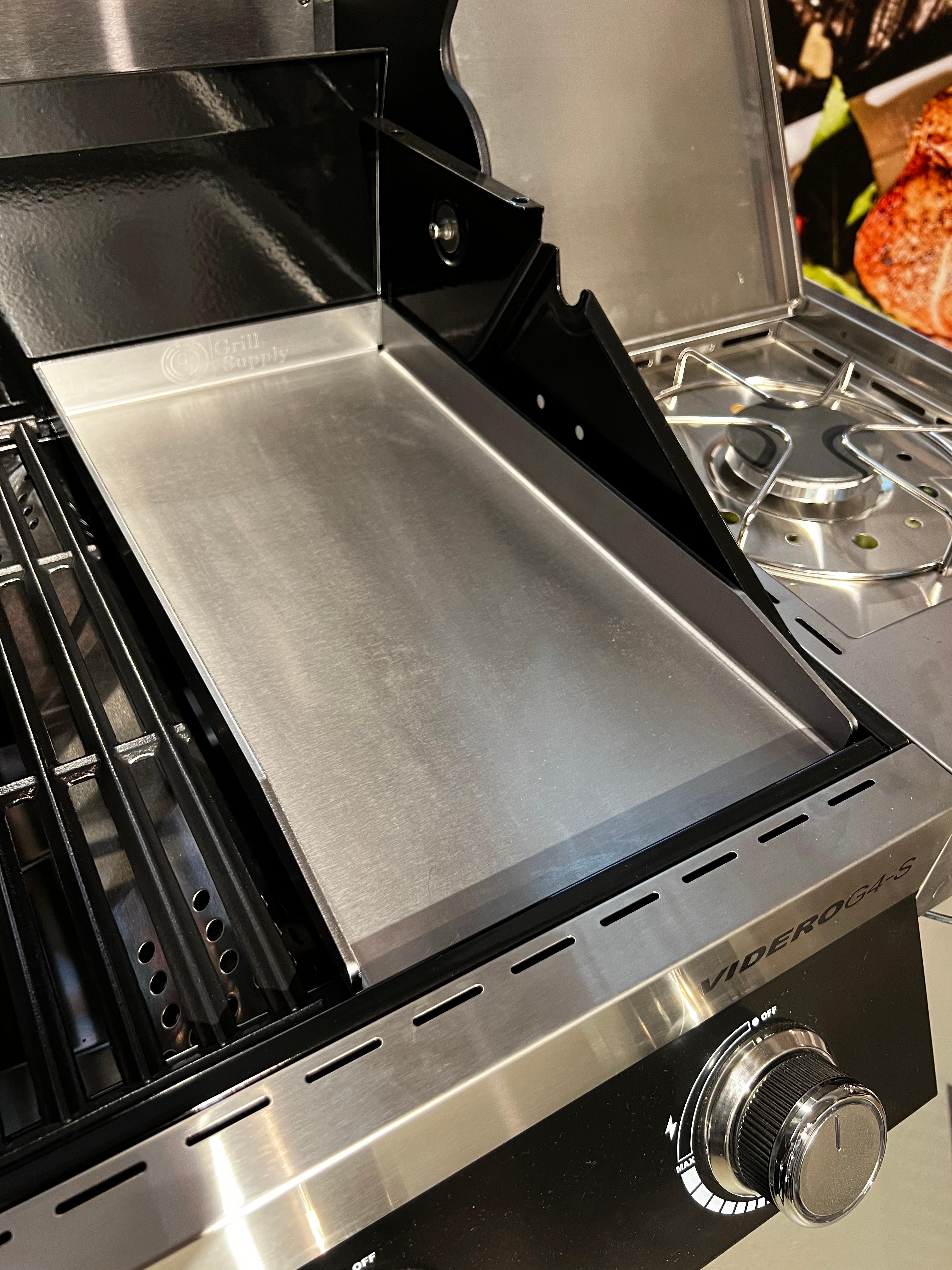 Babossa Plancha, Rösle Videro with Vario & Allflame Hero