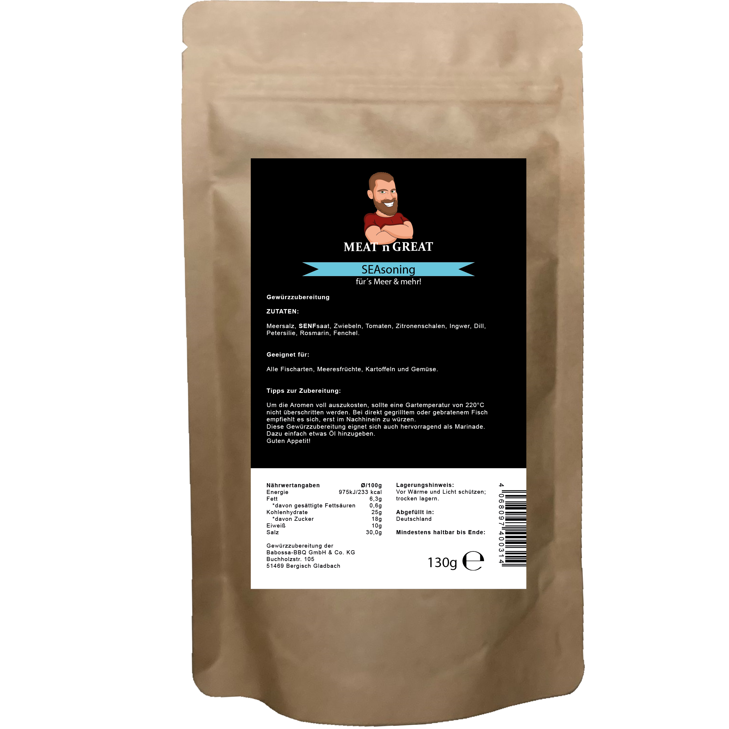 Produktbild Meat 'n' Great SEAsoning Nachfüllbeutel 130 g