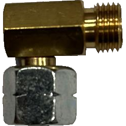 Gomito di transizione TGO, sinistra-sinistra G 1/4 "LH-ÜM x G 1/4 "LH-KN