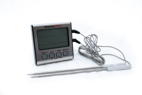 ThermoPro TP17 Kernthermometer, 2 Messfühler im ausgeschaltetem Zustand
