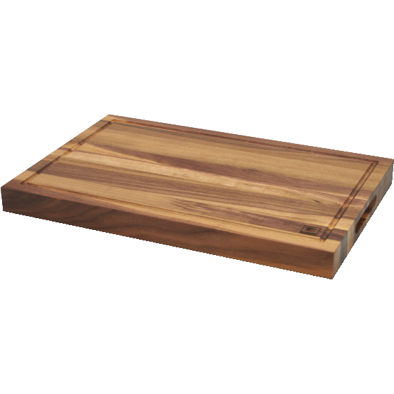 Produktbild Zayiko Schneidbrett, Nussbaumholz mit Saftrinne & Griffmulden