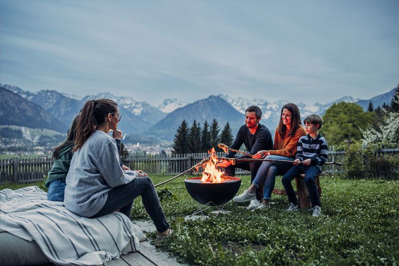 Höfats BOWL 57 Cuenco de fuego con base de estrella