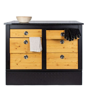 Merklimnger Outdoorküchenmoduk mit Schubladen