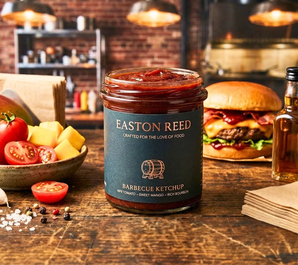 Stonewall Barbecue Ketchup von Easton Reed (280 ml-Glas)
