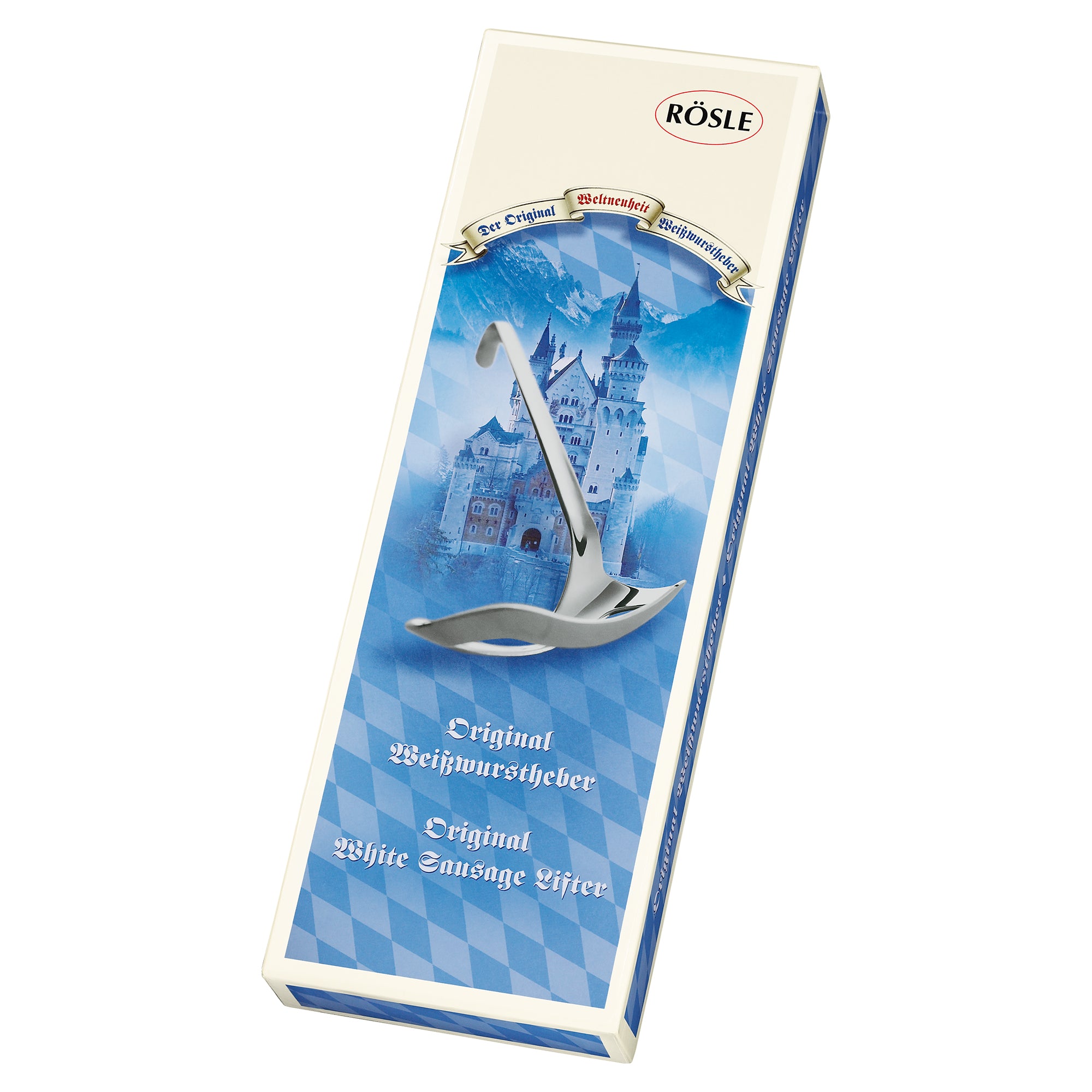 Rösle Haken Original Weißwurstheber (in Geschenkverpackung)