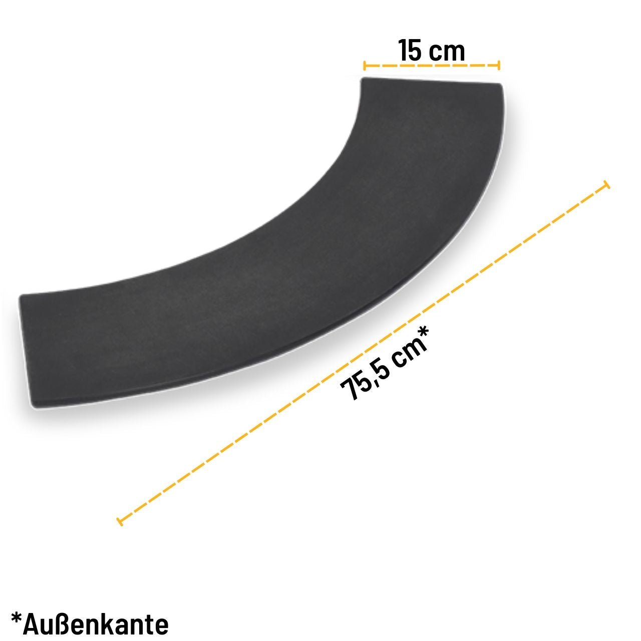 Moesta Bandit Haardplanken PaperPlank zwart 4 stuks