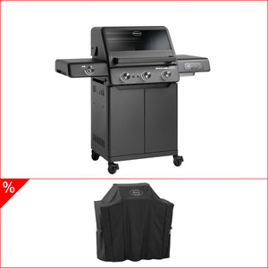 Rösle EPICFLAME Core 3 Gasgrill inkl. Abdeckhaube