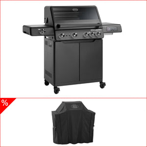 Rösle EPICFLAME Pro 4 Gasgrill inkl. Abdeckhaube