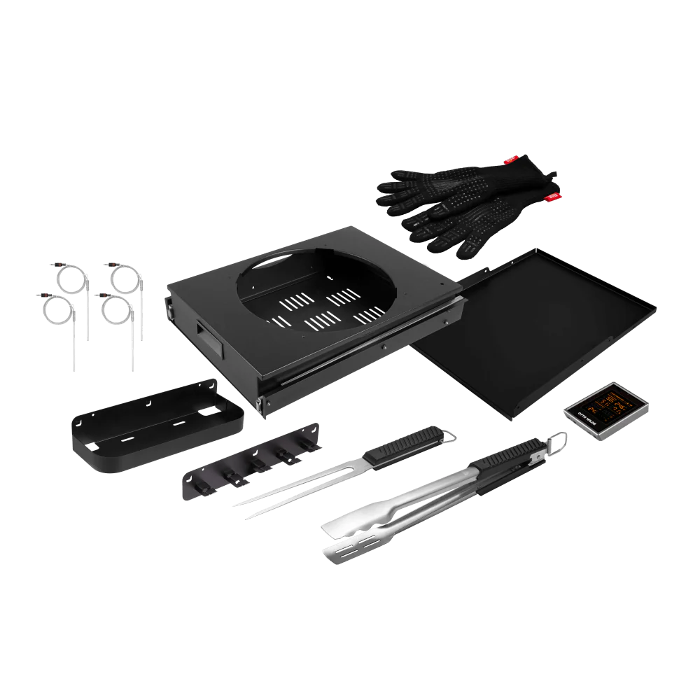 Otto Wilde Komfort Set Deluxe für Gasgrill G32 Connected mit 2 Türen