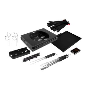 Otto Wilde Comfort Set Deluxe para barbacoa de gas G32 Conectado con 2 puertas