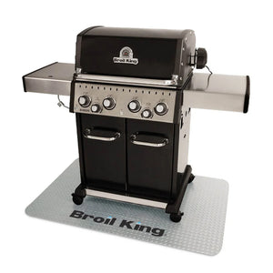 Broil King grill mat floor protection grill pad silver 140 x 90 cm