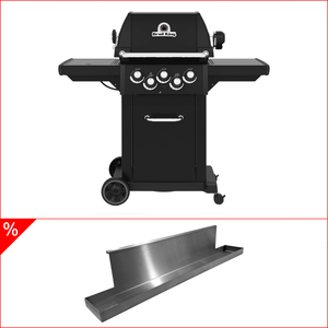 Broil King Royal 390 Shadow Gasgrill inkl. Drehspieß & Fettschiene