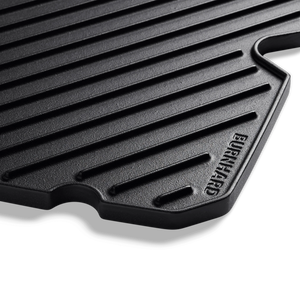 Piastra in ghisa Burnhard, bifacciale WAYNE Serie 2 a 2 fuochi | 23,5 x 35 x 1,5 cm
