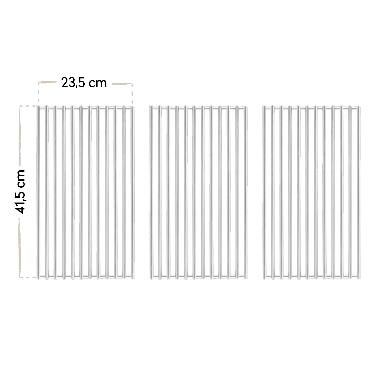 Burnhard Grillroste Edelstahl Big FRED