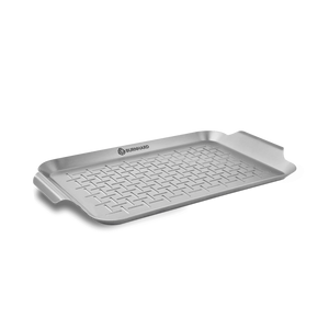 Vassoio per griglia in acciaio inox Burnhard 42,5 x 25 x 2 cm