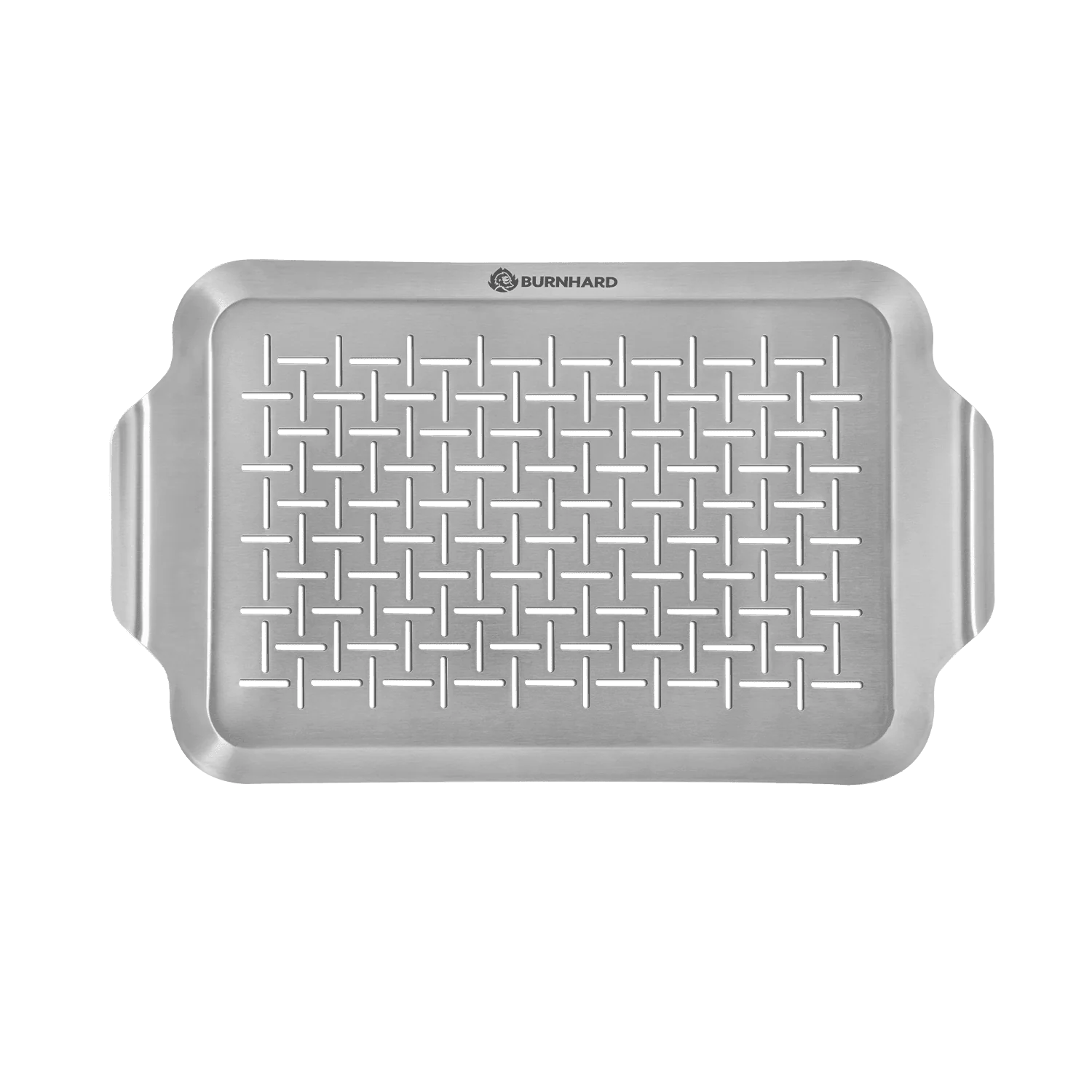 Burnhard Edelstahl Grillschale 42,5 x 25 x 2 cm