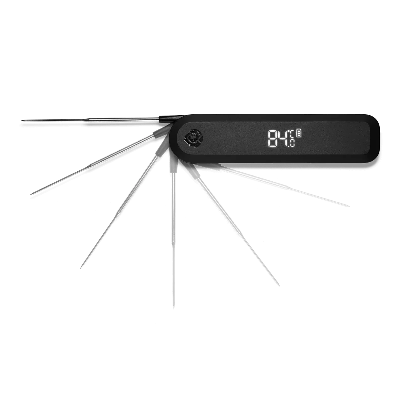 Burnhard Steakmesser-Set 4-tlg. & Einstich-Thermometer, klappbar