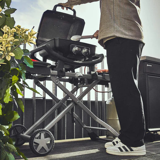 Burnhard WAYNE Rollwagen für Balkongrill