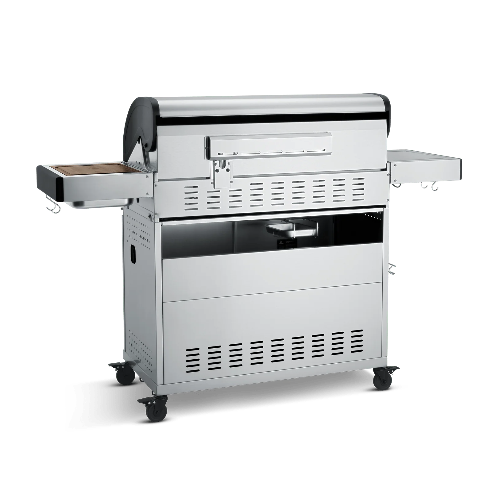Burnhard Fat FRED Deluxe Gasgrill 6-Brenner Edelstahl mit Edelstahlrost (Series 3)