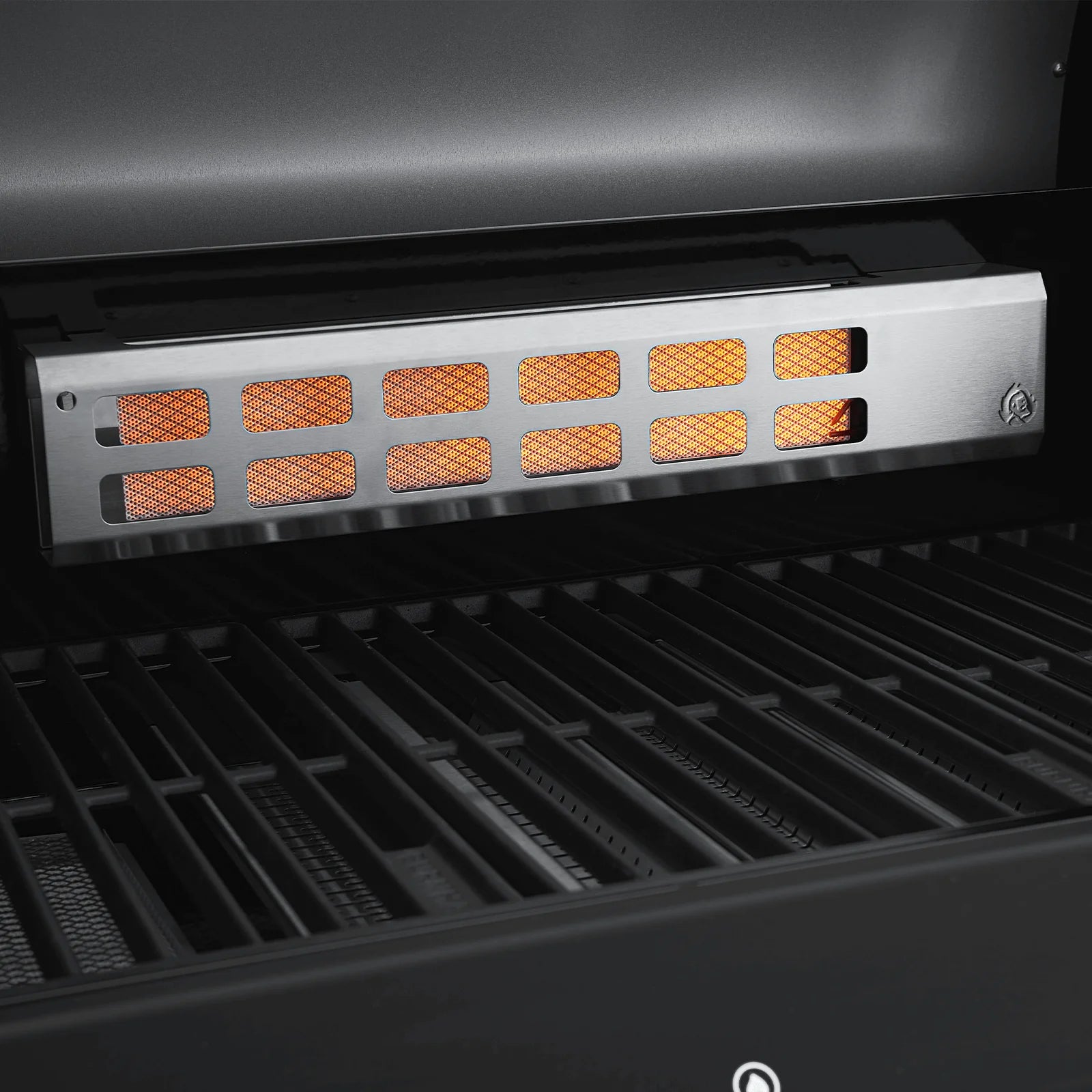 Burnhard Fat FRED Deluxe Gasgrill 6-Brenner Black Edition mit Gusseisenrost (Series 3)