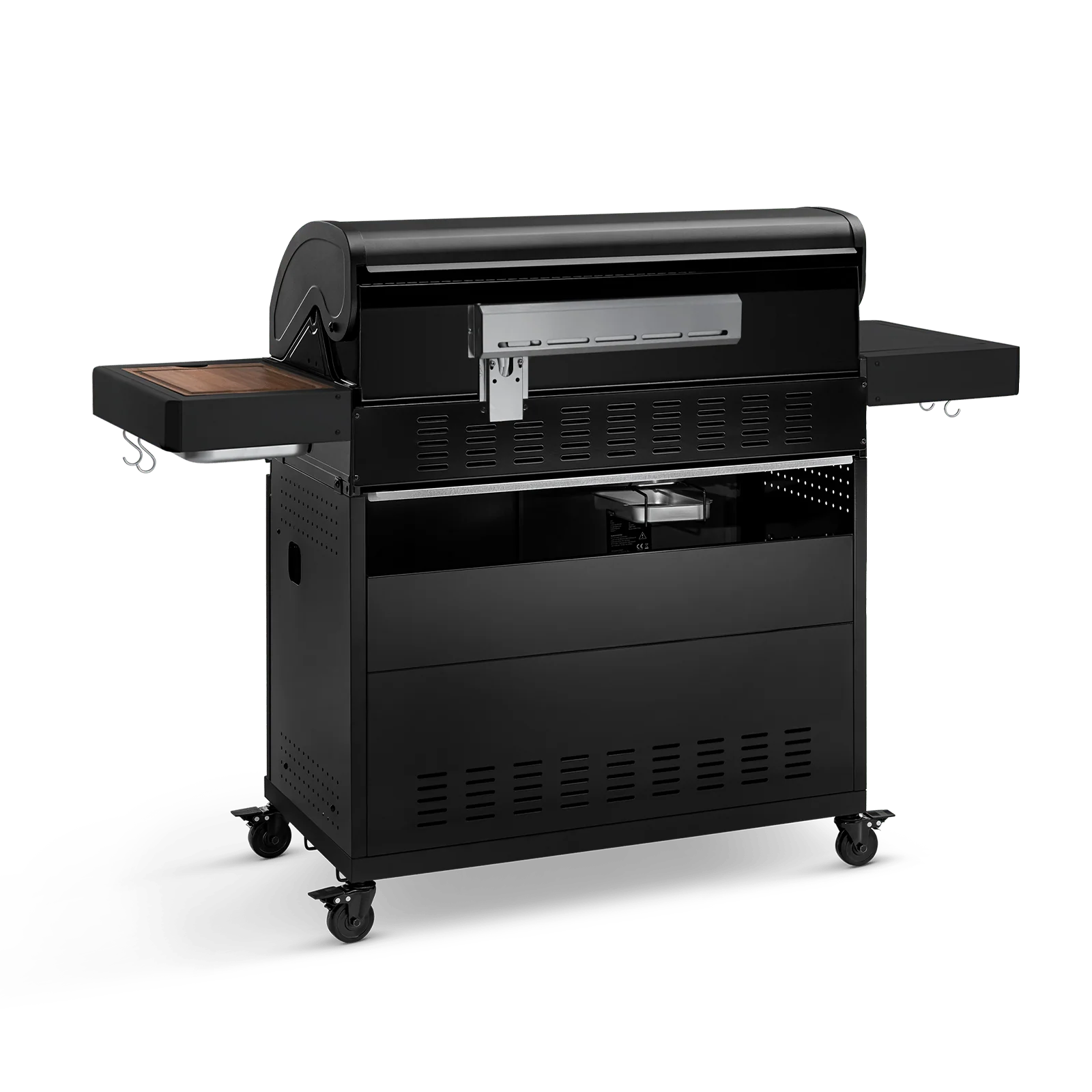 Burnhard Fat FRED Deluxe Gasgrill 6-Brenner Black Edition mit Gusseisenrost (Series 3)