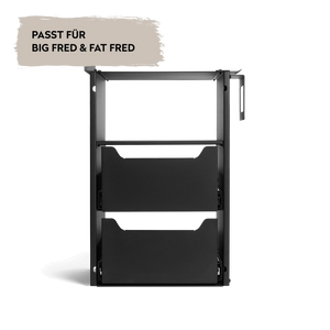 Burnhard Einbauregal für Gasgrill FRED 30 cm