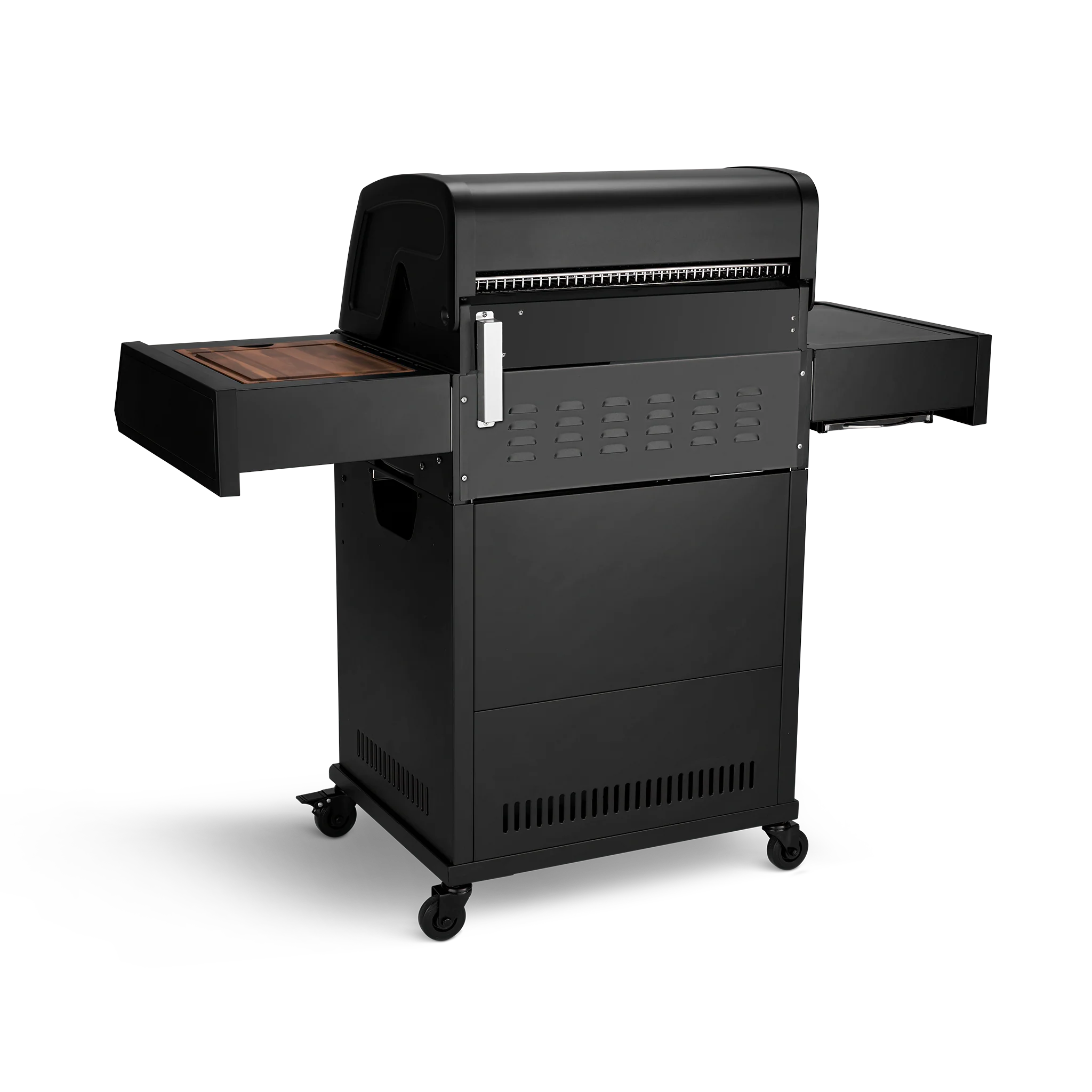 Burnhard EARL Premium-Gasgrill 3-Brenner Black Edition mit Gusseisenrost