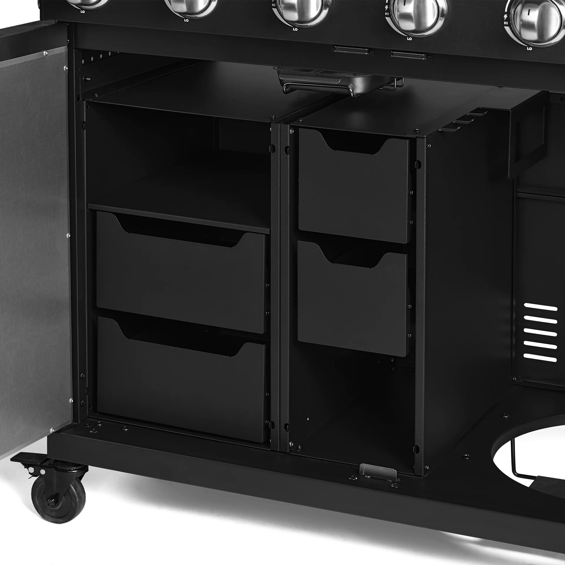 Burnhard Einbauregal für Gasgrill FRED 20 & 30 cm