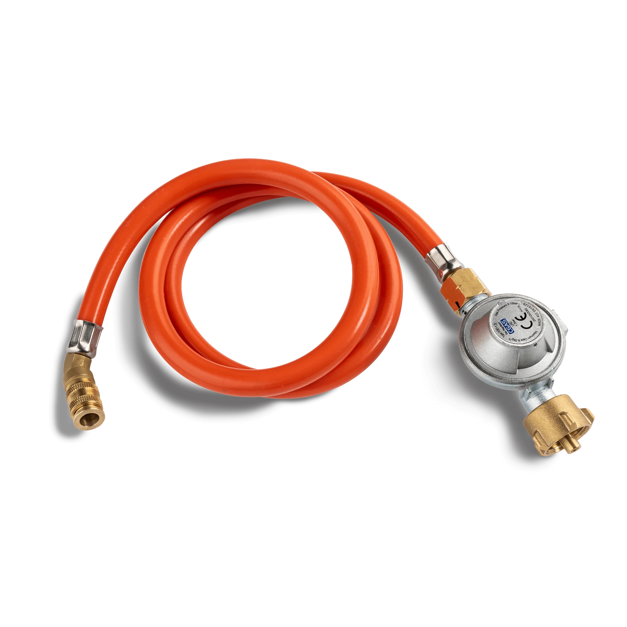 Burnhard WAYNE Jr. Balkongrill 1-Brenner inkl. Gasflaschen Adapter