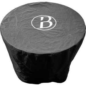 Babossa Abdeckhaube, Feuertonne mit 100cm Feuerplatte