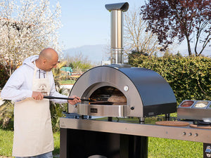 Alfa Forni Kit Low &amp; Slow, 5Pizze Bois Moderne