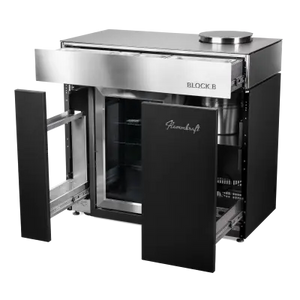 Flammkraft Block B, Elfenbeinschwarz