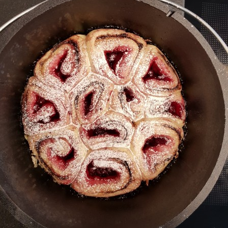 Horno holandés BBQ-Toro DO45F, 4,2L