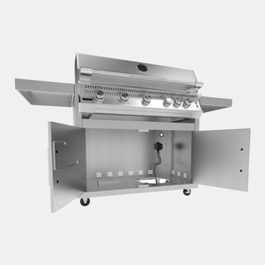 Brabura Fusion 500 RS gas barbecue 5-burner stainless steel