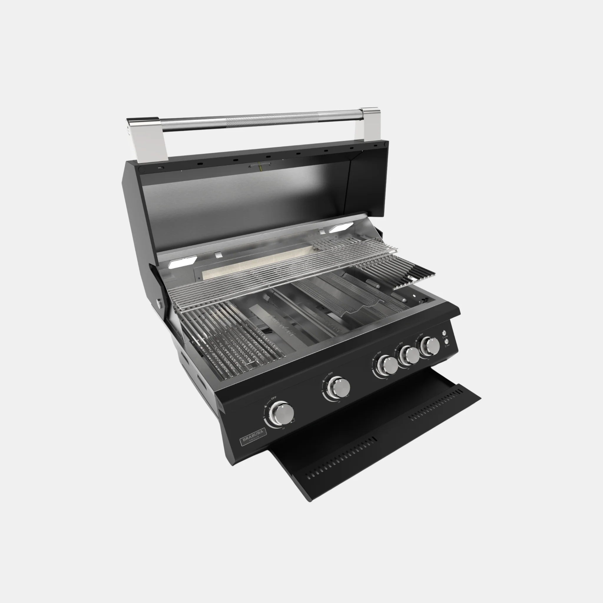 Brabura Fusion 400 RM 4-burner built-in barbecue | Latest stainless steel model