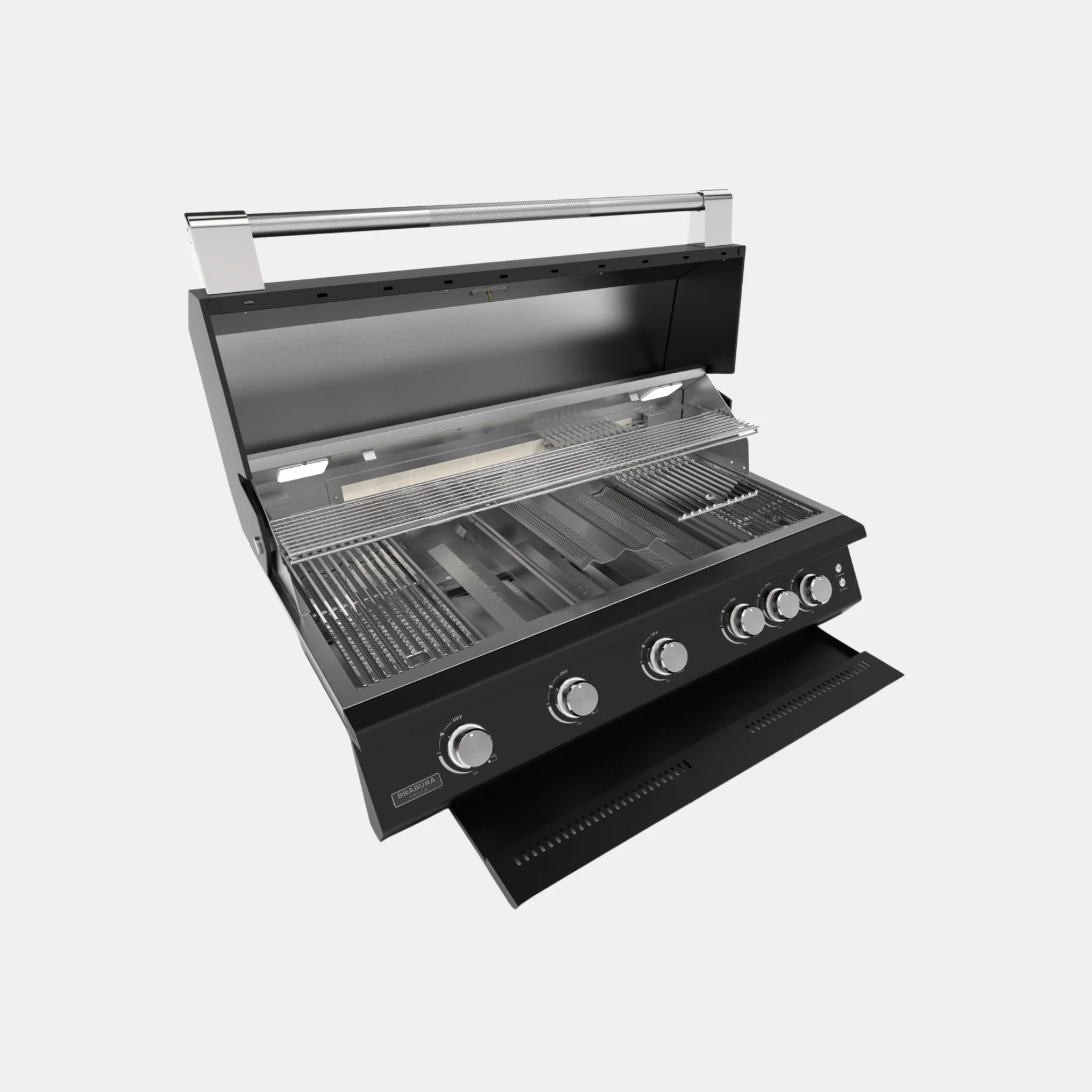 Brabura Fusion 500 RM built-in barbecue - 5-burner | Latest stainless steel model
