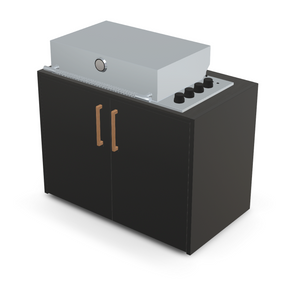 Brabura Box-Q 4-burner stainless steel