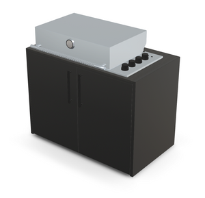 Brabura Box-Q 4-burner stainless steel