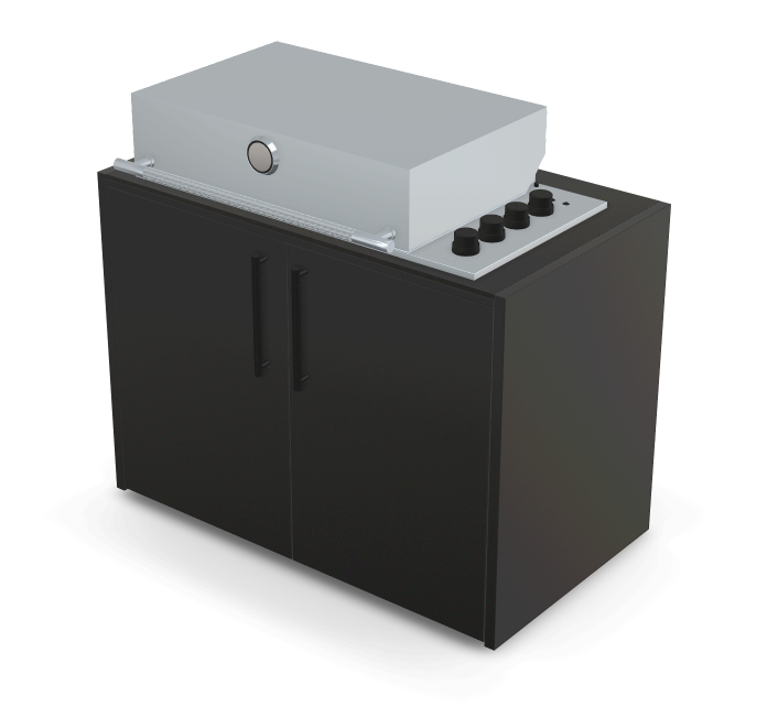 Brabura Box-Q 4-burner stainless steel