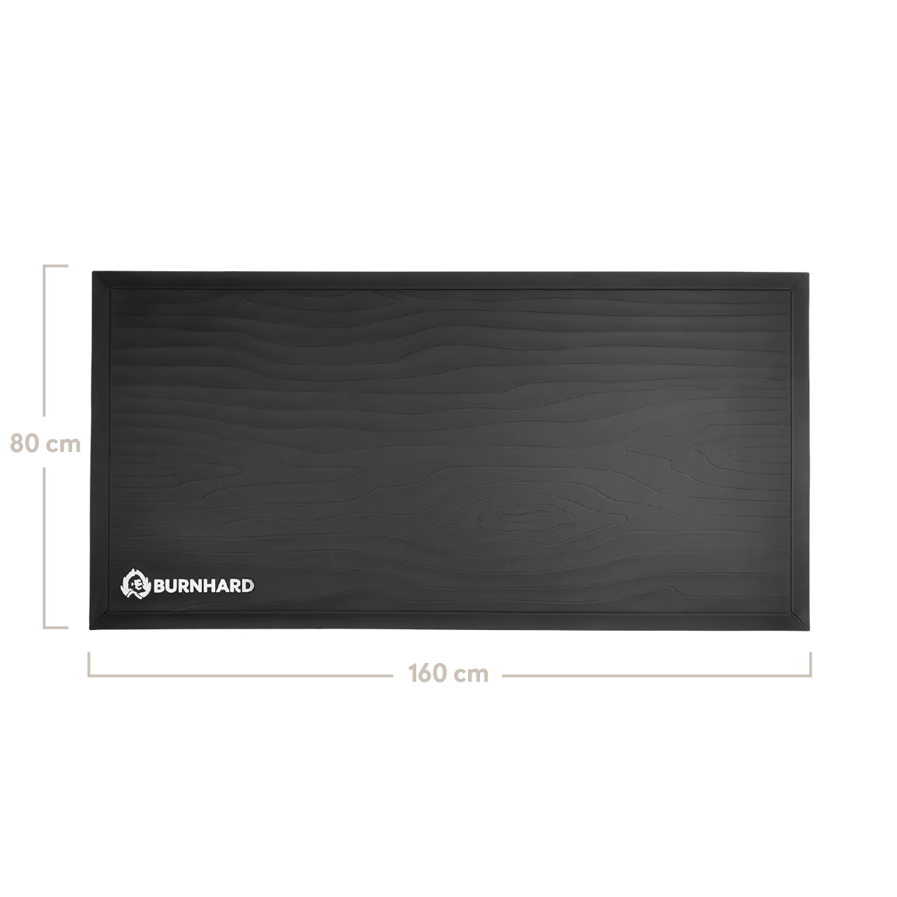 Burnhard Grillunterlage Bodenschutzmatte 160 x 80 cm