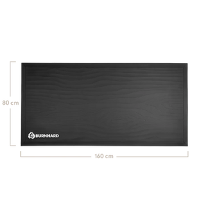 Burnhard Grillunterlage Bodenschutzmatte 160 x 80 cm