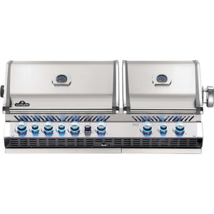 Napoleon Prestige Pro 825, stainless steel, built-in incl. rotisserie spit