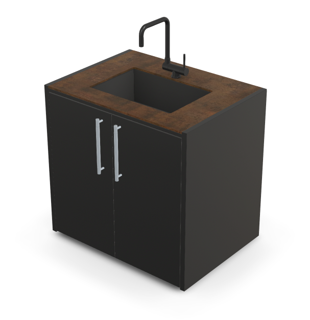 Brabura CT 90 washbasin module