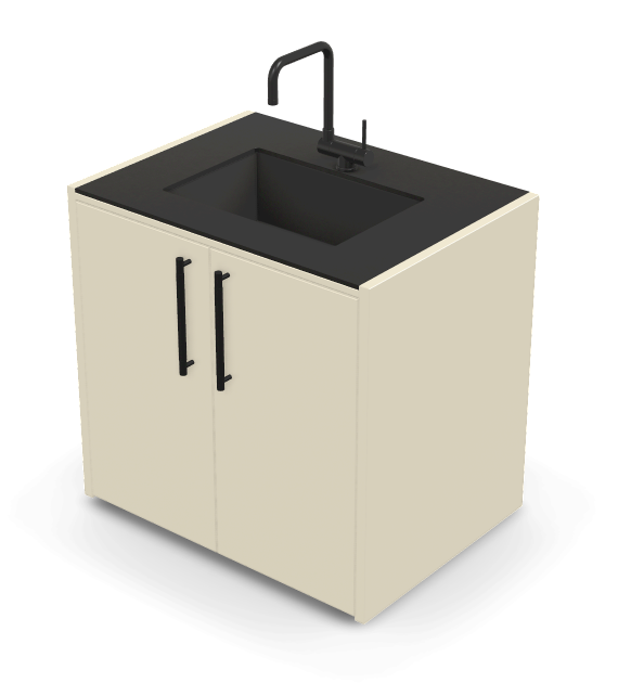 Brabura CT 90 washbasin module